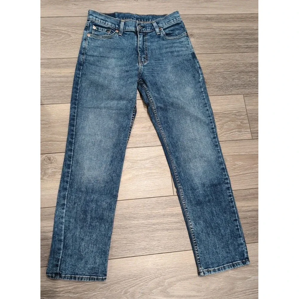 LEVI'S 511 Mens 30x30(30x29) Slim Stretch Medium Wash Denim Jeans